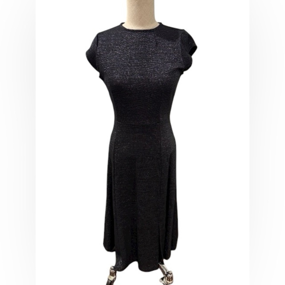 NWT!  Banana Republic Soft Ponte Midi Slit Dress